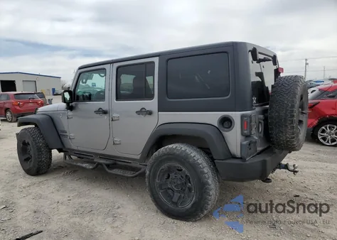 2016 Jeep Wrangler Unlimited Sport из США, поврежденный, VIN 1C4BJWDG1GL139708